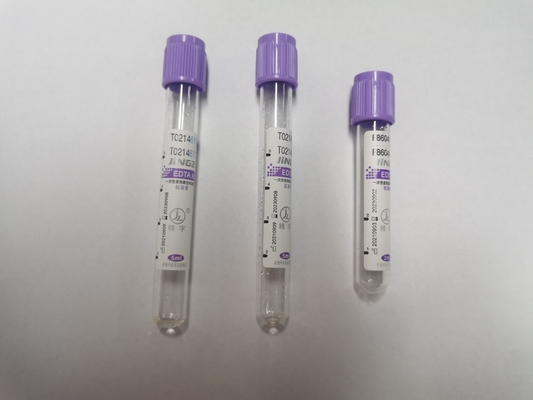 Fabricante Tubo de recogida de sangre Edta K2 K3 de laboratorio desechable