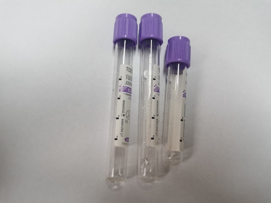 Fabricante Tubo de recogida de sangre Edta K2 K3 de laboratorio desechable