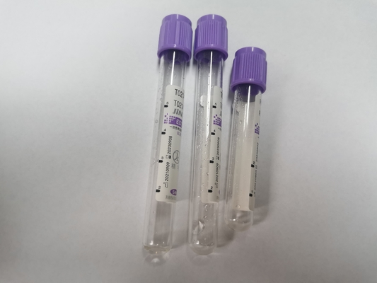Fabricante Tubo de recogida de sangre Edta K2 K3 de laboratorio desechable