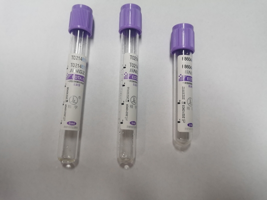 Fabricante Tubo de recogida de sangre Edta K2 K3 de laboratorio desechable
