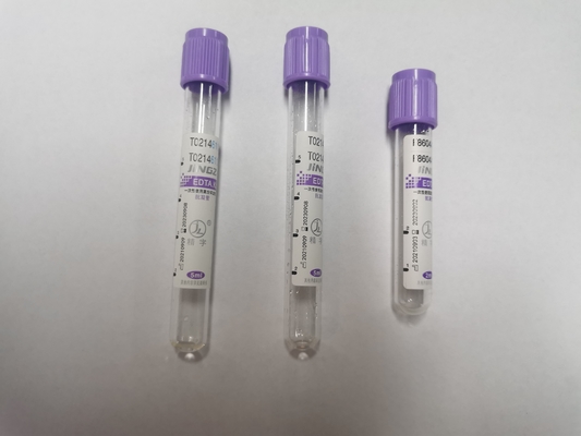 Fabricante Tubo de recogida de sangre Edta K2 K3 de laboratorio desechable