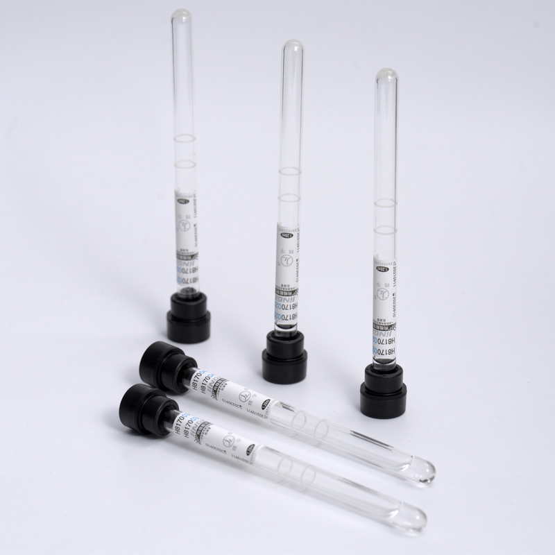 análisis de sangre del Esr del negro del tubo de la colección de la sangre del citrato de sodio de 1.28ml 1.6ml Vacuum