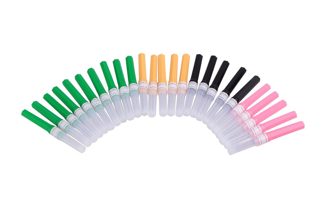 Tipo de pluma médica ABS Aguja para recolección de sangre venosa Portador de pluma de vacío desechable