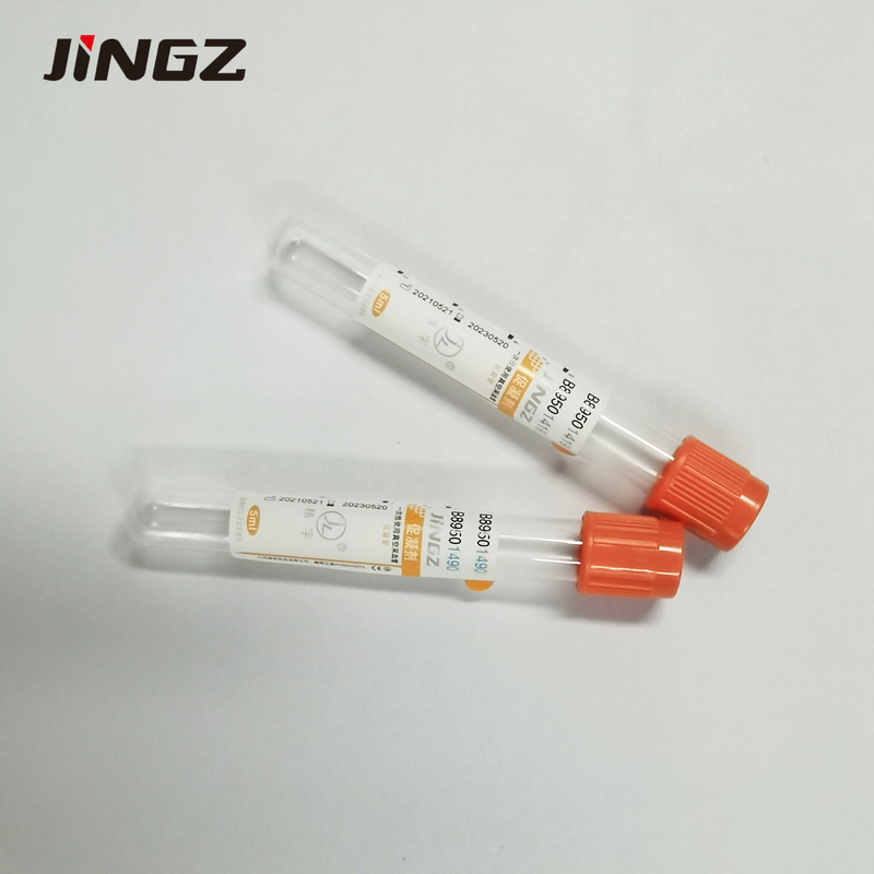 Tubo para la coagulación con activador de coágulos 4 ml 5 ml 6 ml Tubo para análisis de sangre