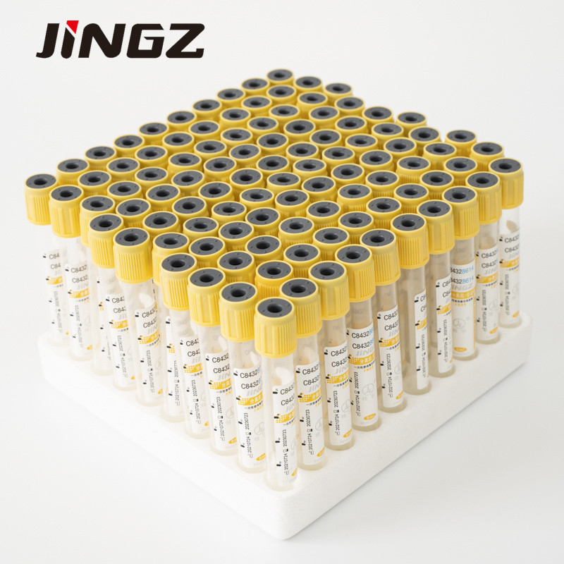 Fábrica de ventas calientes activador de coágulos de gel de tapa amarilla tubos de recolección de sangre tubos anticoagulantes SST